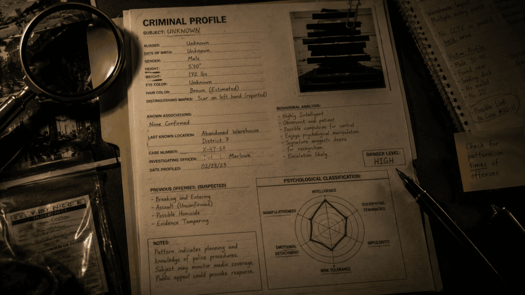 Perfil de asesino cómo clasifican los criminales los investigadores
